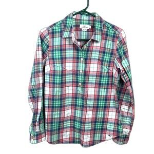 Vineyard Vines Women's Plaid Shirt‎ Size 6